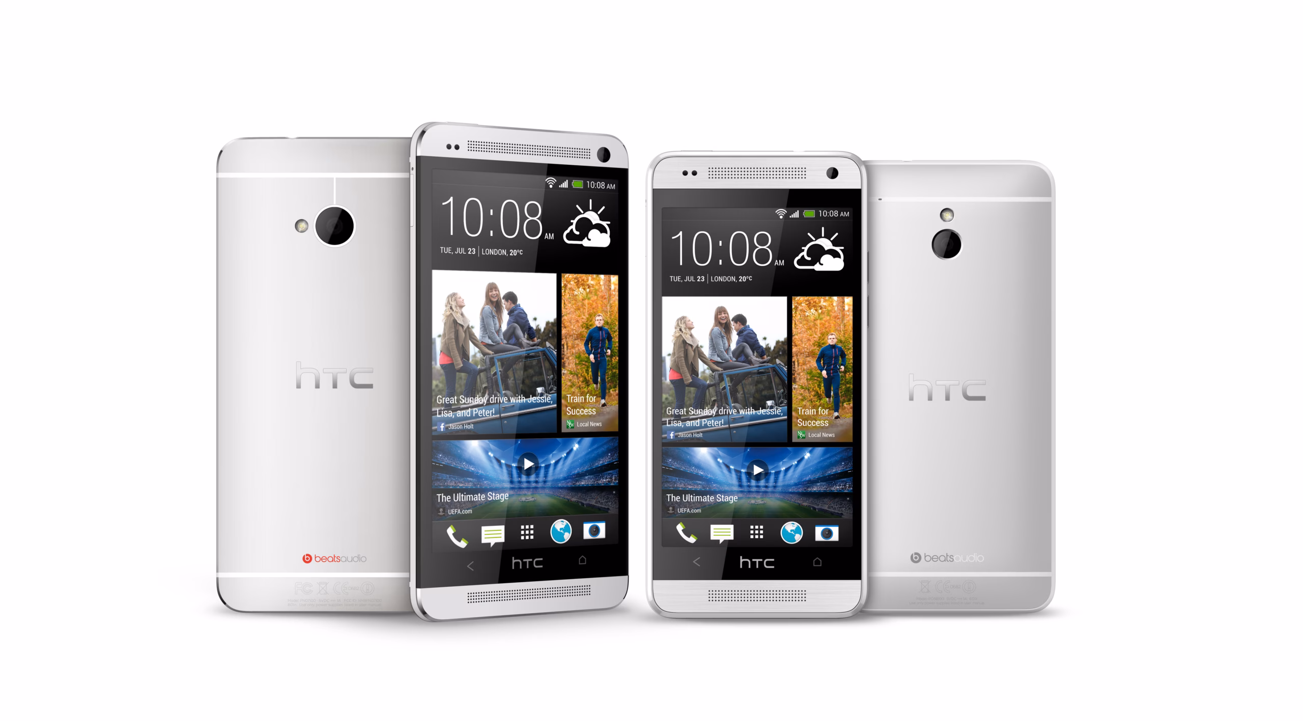 新HTC One (左) 與HTC One mini(右).jpg