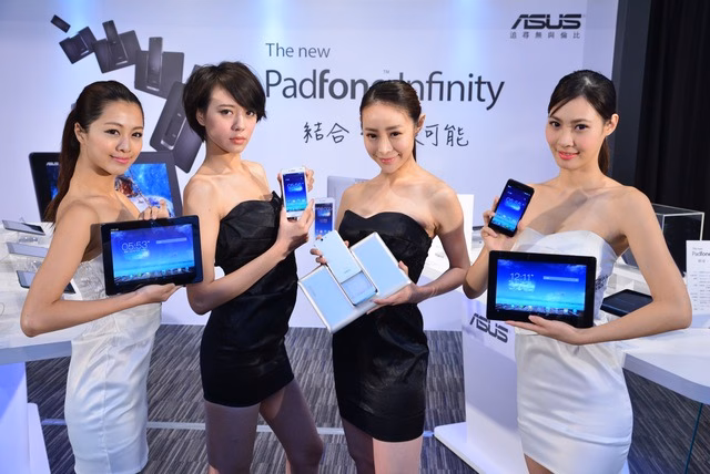 The new PadFone Infinity搭載目前市場最高階的高通 Snapdragon 800 2.2GHz四核心處理器、配備1300萬畫素相機與華碩獨家PixelMaster影像處理技術，日拍清晰、夜拍更鮮明，擁有銀河白、隕石灰兩.JPG